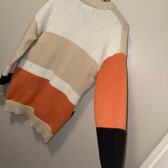 Stylish Colorblock Cardigan Sweater - Picture 7 of 7